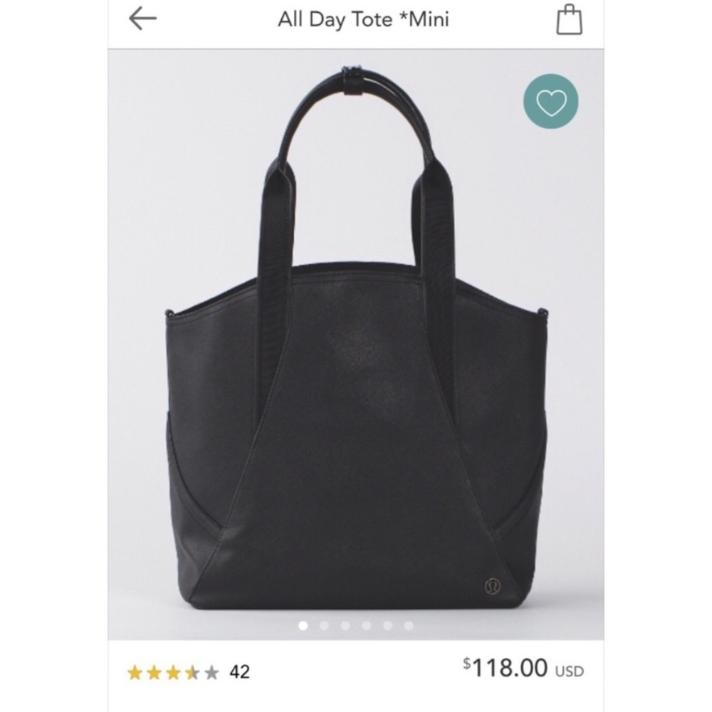 Lululemon All say mini tote